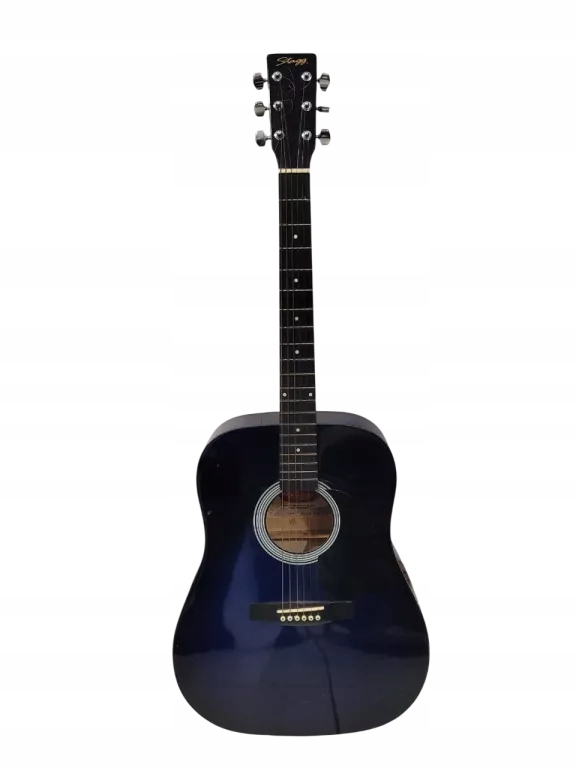 GITARA AKUSTYCZNA STAGG SW 201 BLS POKROWIEC