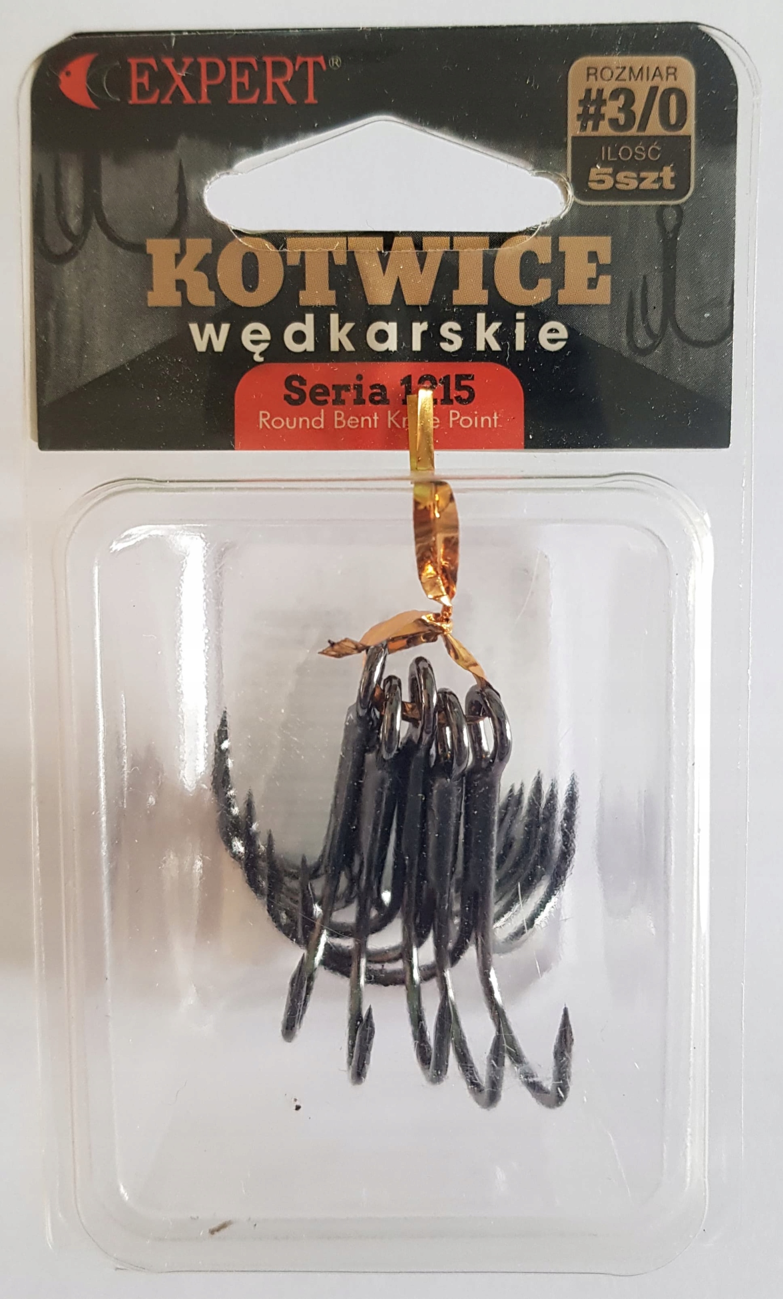 Kotwice Expert 1215 nr 3/0 czarny nikiel