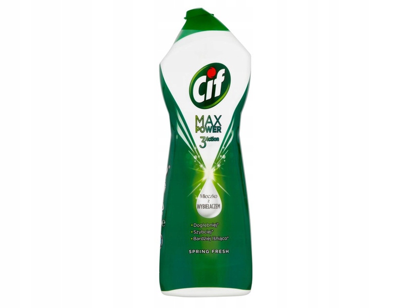 

Mleczko do czyszczenia Cif Max Power Spring 1L