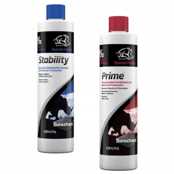 Levně Seachem Stability Prime čistič bakterií 2x325 ml