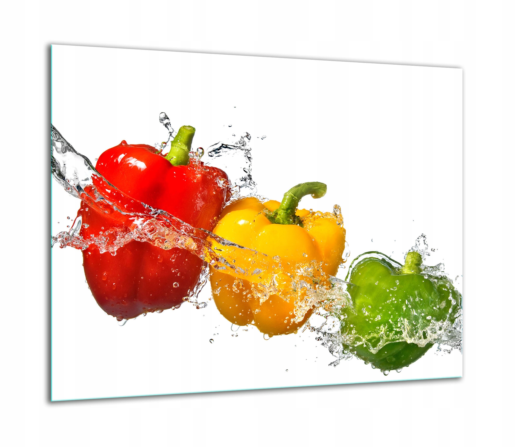Skleněná Ochranná Deska Na Sporák 60x52 Paprika Tvrzené sklo 7v1