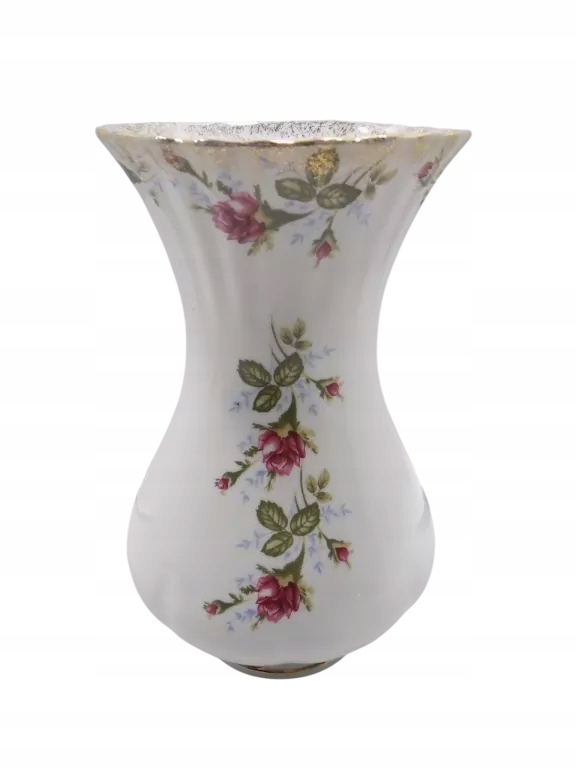 WAZON 22CM CHODZIEŻ IWONA RÓŻA KWIATY