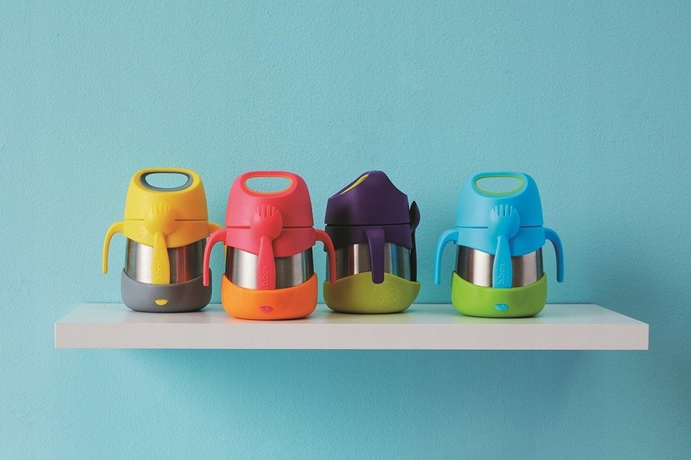 B.BOX Termos na jedzenie BLUE SLATE Kolor niebieski