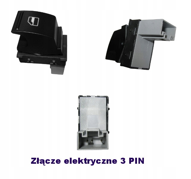 PRZYCISK PRZEŁĄCZNIK PODNOSZENIA SZYB VW PASSAT B6 Producent części Inny