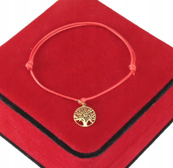 BRANSOLETKA DRZEWKO SZCZĘŚCIA STAL CHIRURGICZNA