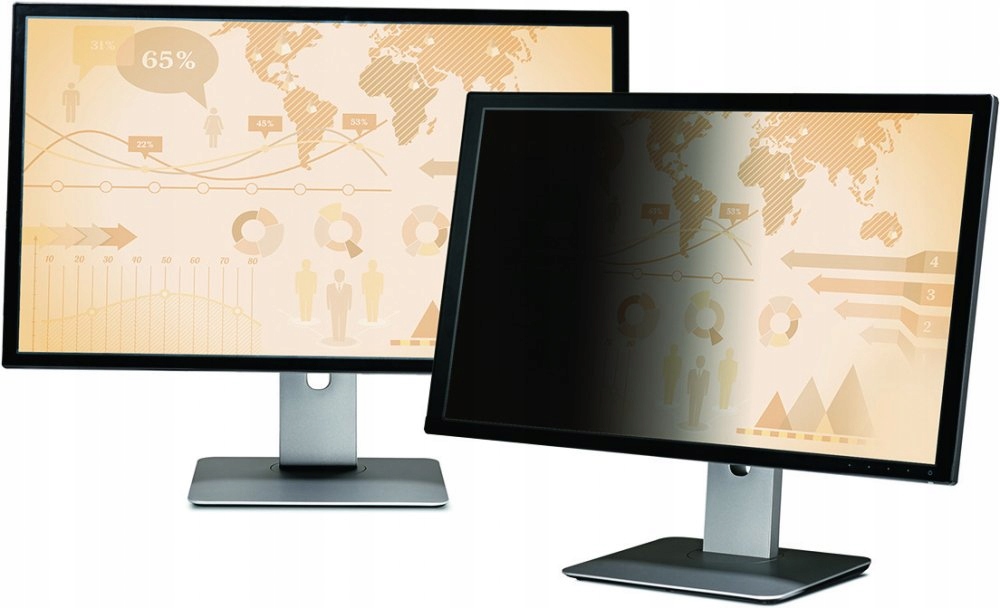 Filtr prywatyzujący 3M 19'' 16:9 czarny