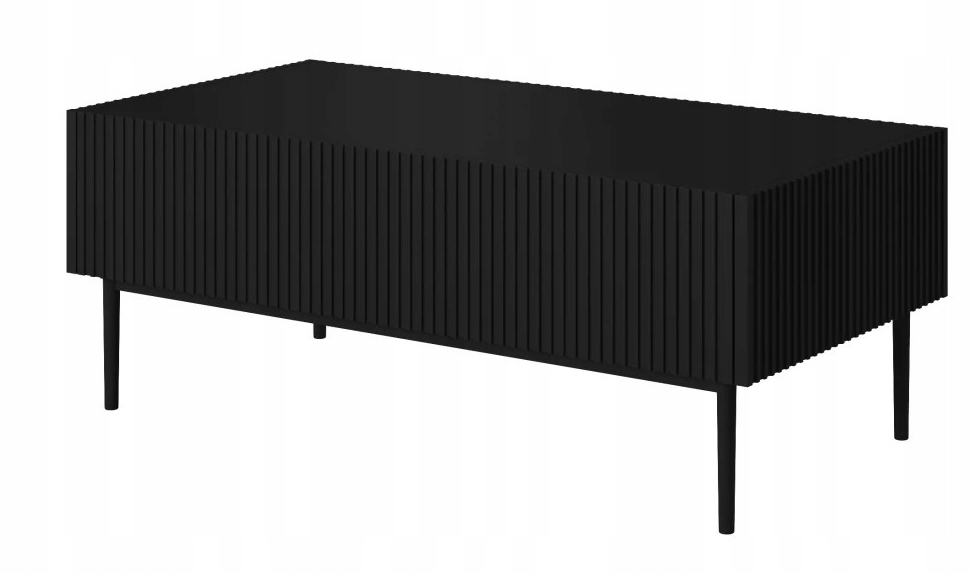 

Stolik kawowy Ława do salonu Czarne nóżki 120 cm