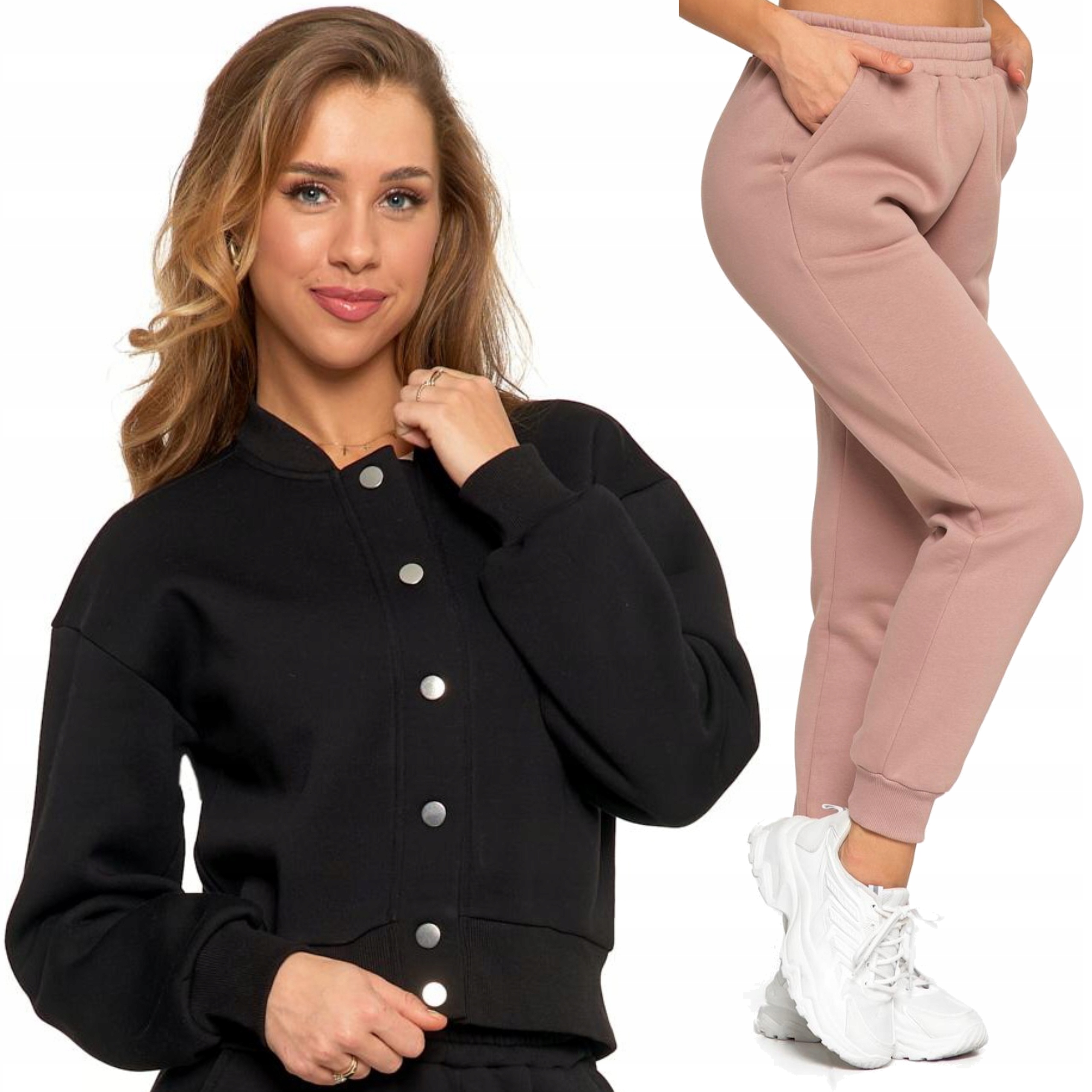 Dámská bavlněná tepláková souprava Mikina a pohodlné kalhoty Moraj L