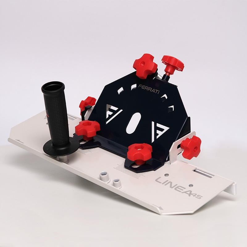 Linea 45 FERRATi – posuvný úhlový nástavec pro řezání dlaždic pod úhlem 45°