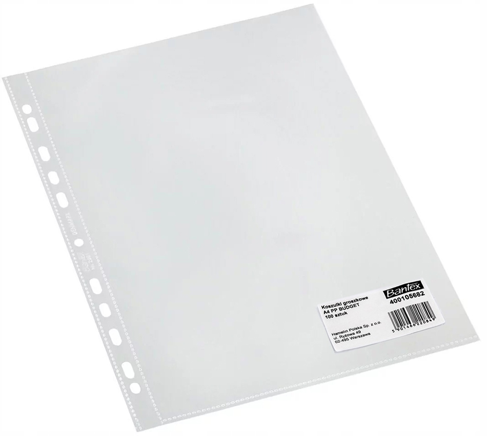 KOSZULKI NA DOKUMENTY A4 GROSZKOWE 100 SZT A4