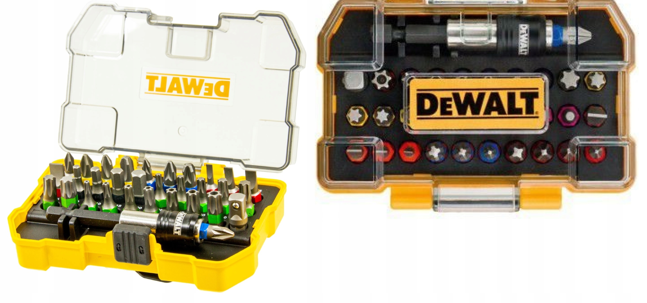 DeWALT DT7969 zestaw bity uchwyt 32szt Liczba elementów w zestawie 32
