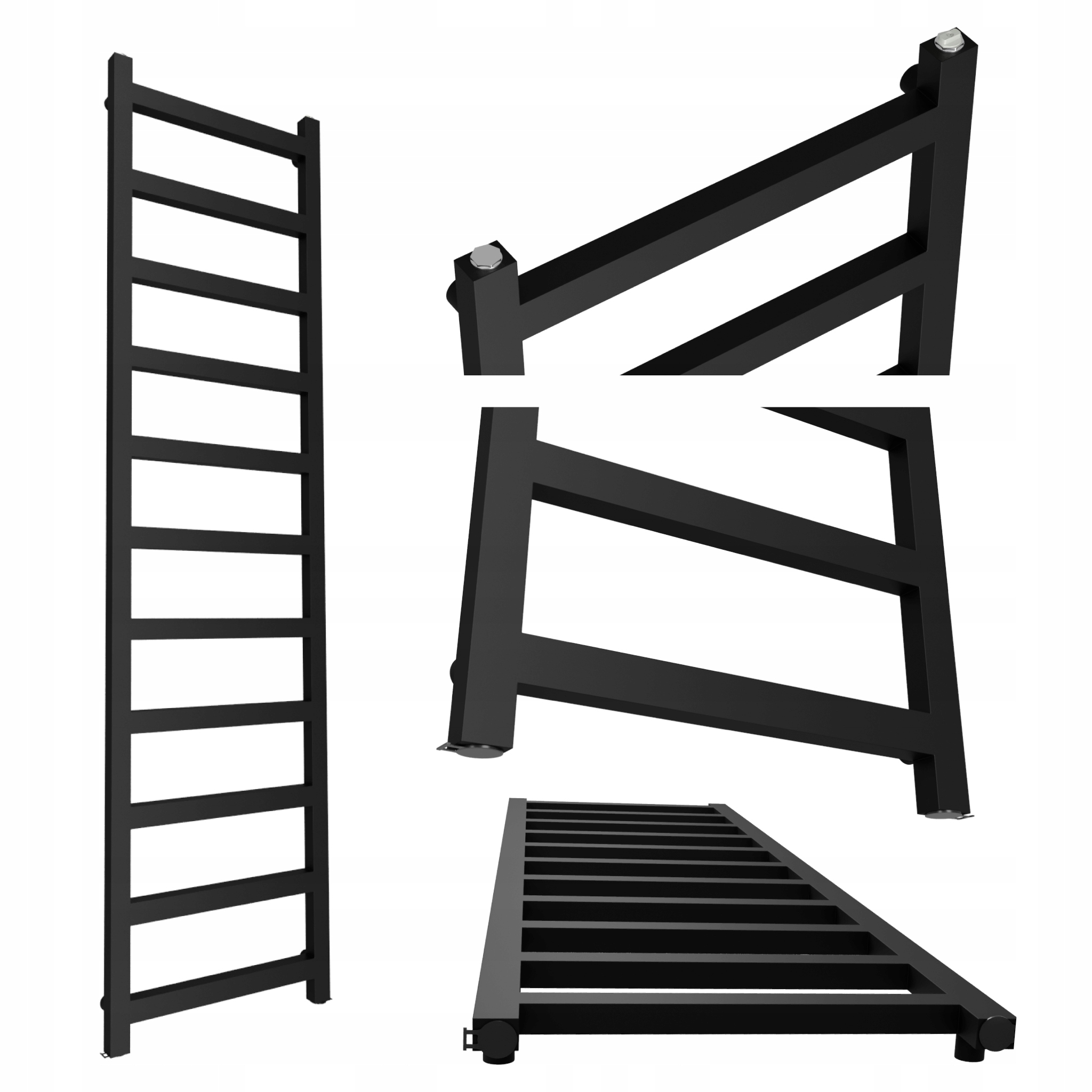 Elektrický ohřívač Box 770x500 Černá Struktura