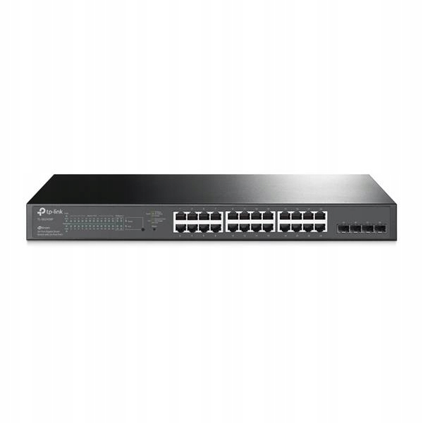 Omada 28-Port PoE+ Gigabit Smart Switch with 4 Sfp Slots Port: 24×…