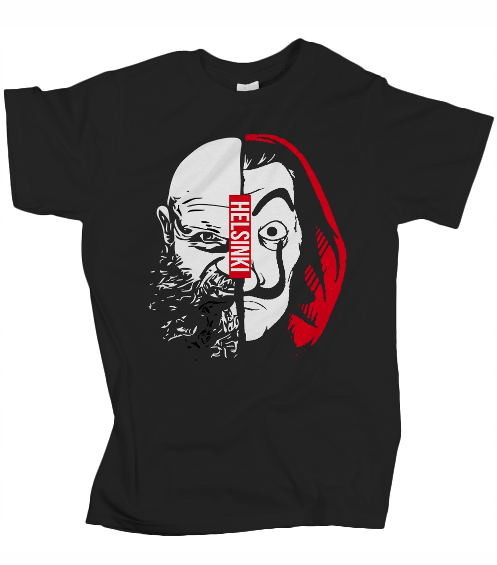 

Koszulka męska Dom z papieru bella ciao Helsinki