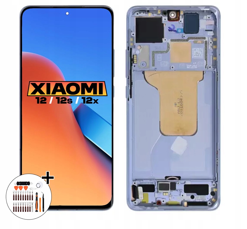 Originálny displej Xiaomi 12 12S 12X 5G Service Pack Sada nástrojov