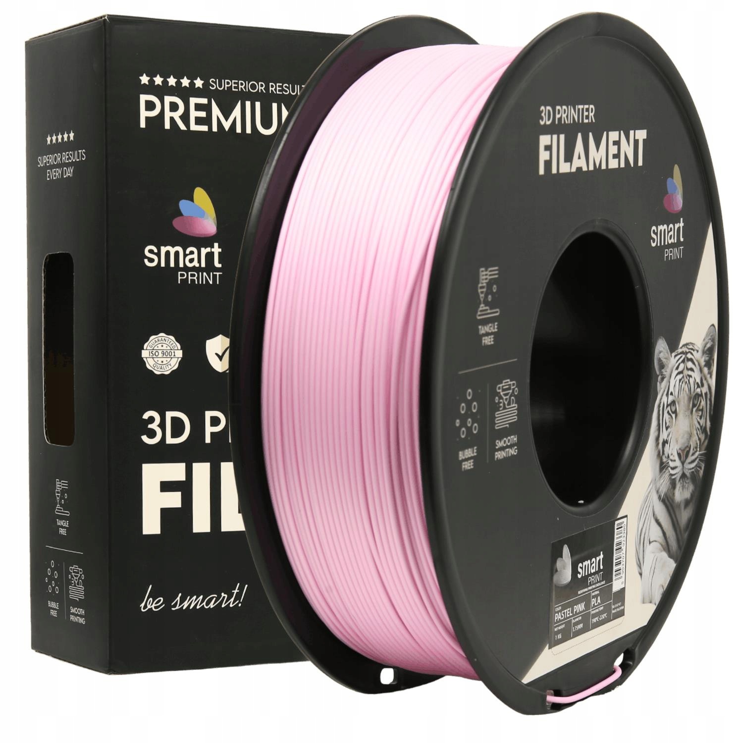 4 x Filament Smart Print Pla Pastel Pink Różowy 1,75mm 1kg
