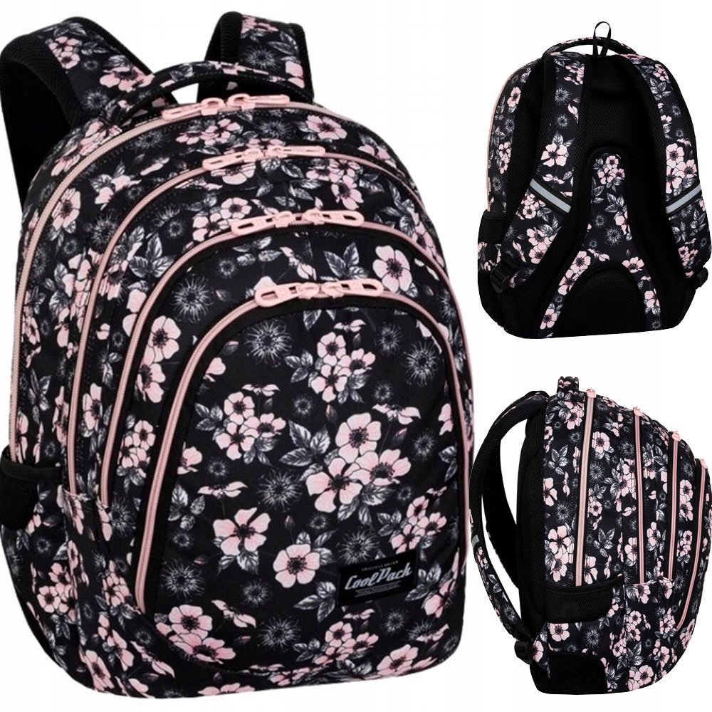 Plecak Młodzieżowy Szkolny Drafter 3 Helen kwiaty Coolpack F010744