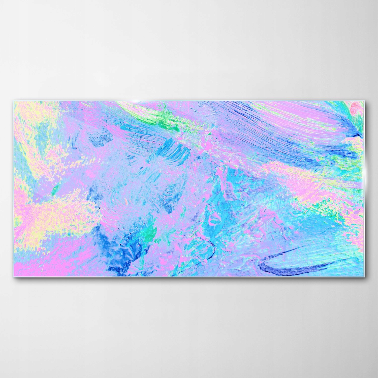 Obraz na skle Dekor Abstrakcia Art Lilie 120x60