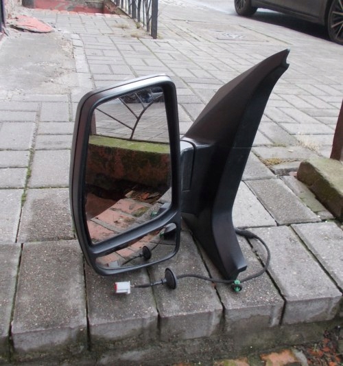 LUSTERKO FORD TRANSIT CUSTOM LEWE RĘCZNE 2 PIN ORYGINAŁ