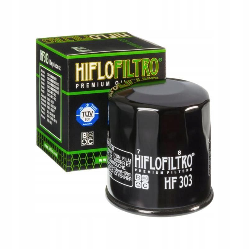

Hiflofiltro Filtr Oleju HF303 filtr motocyklowy