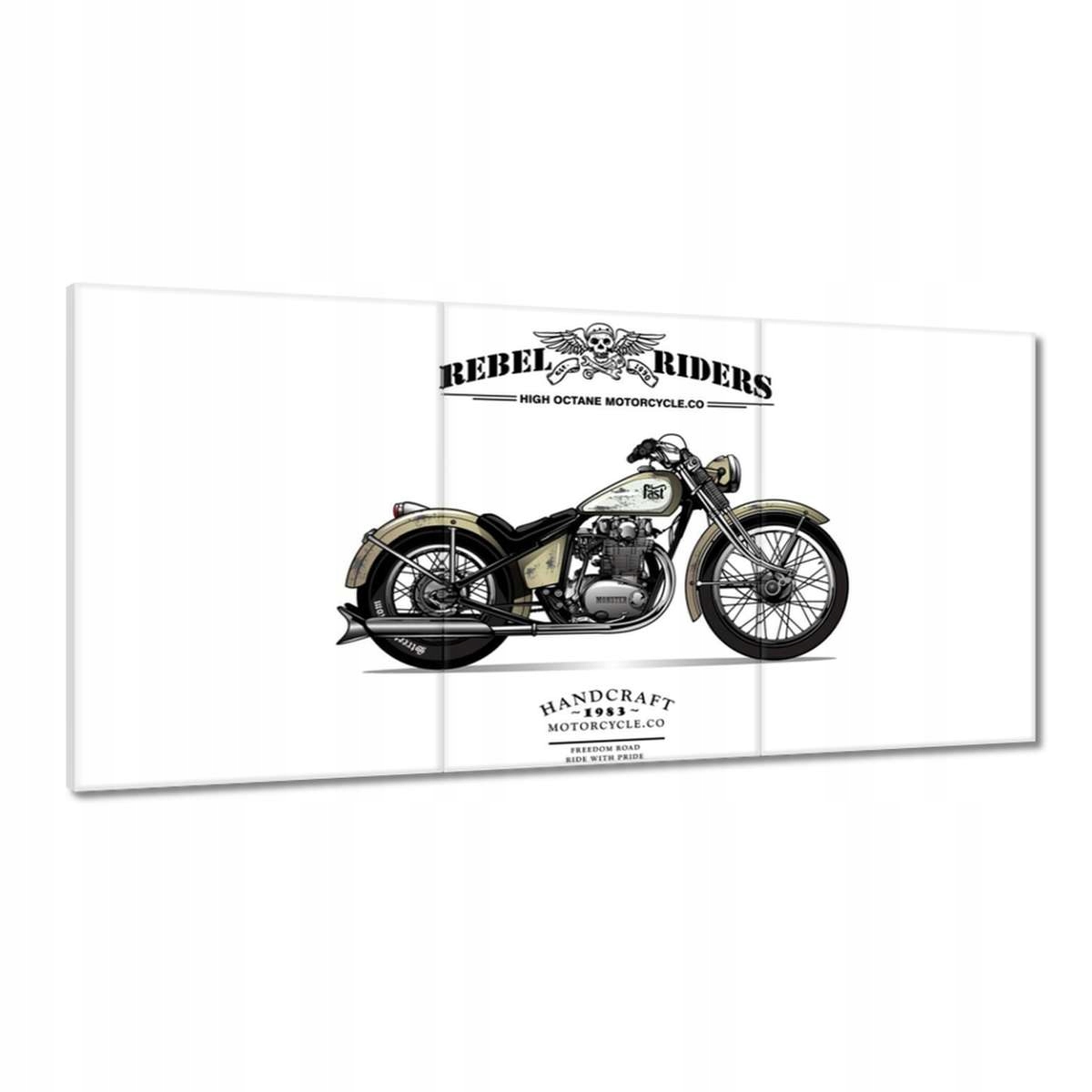 Obrazy 180x90 Motocykel Vintage pamiatka
