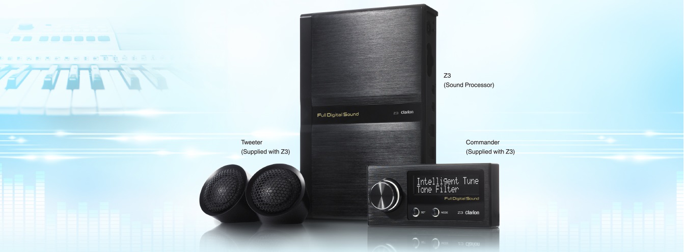 Clarion Z3 Digitálny zvukový procesor do auta
