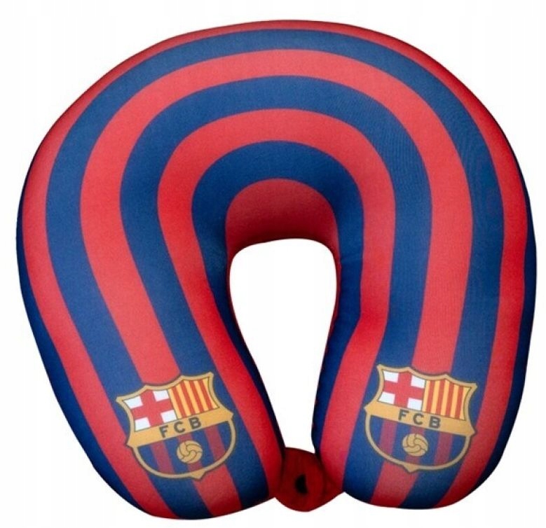 Podróżna Poduszka Fc Barcelona Zagłówek Barcelona Poduszka Podróżna Barca