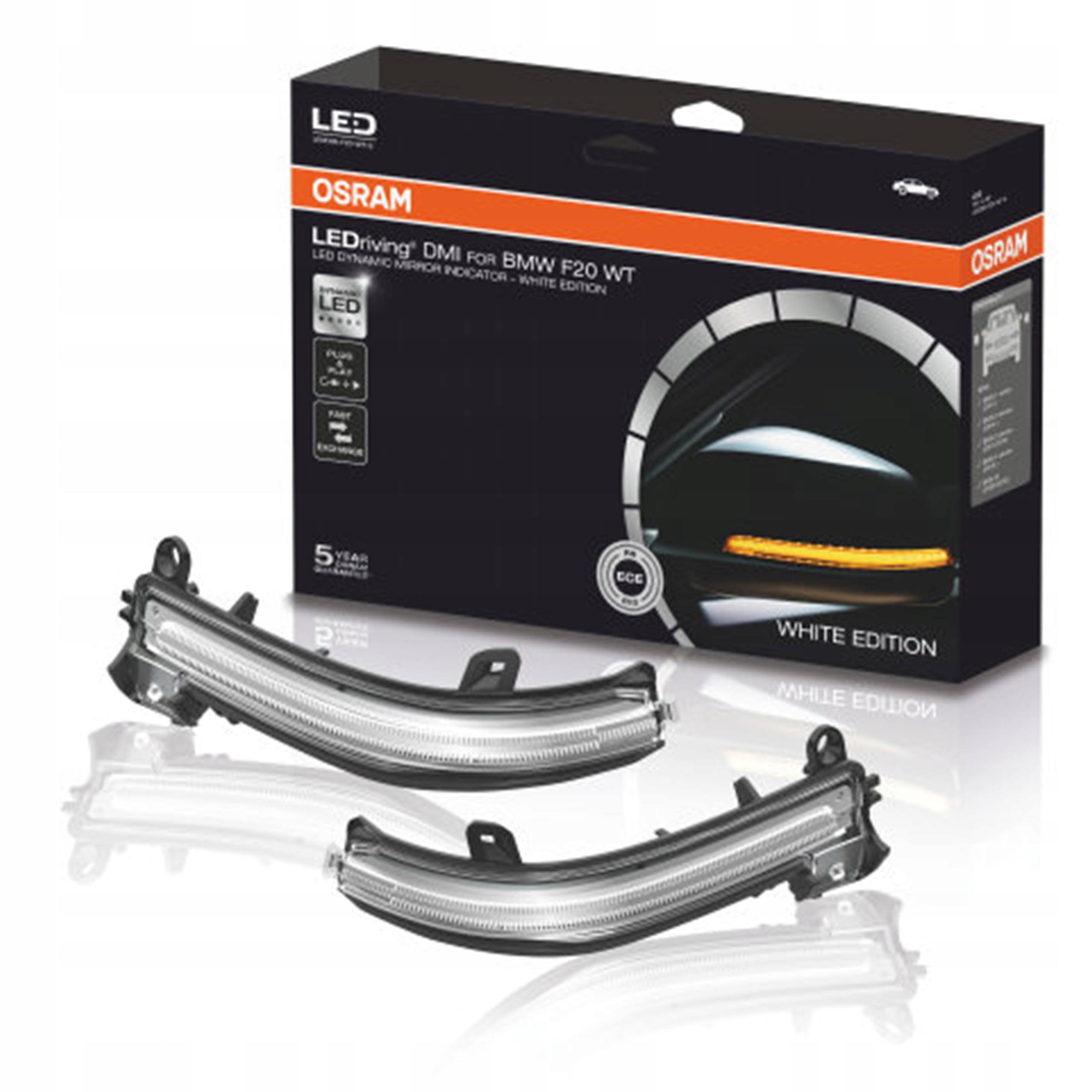Osram dynamické blinkry pro Bmw, Bílé