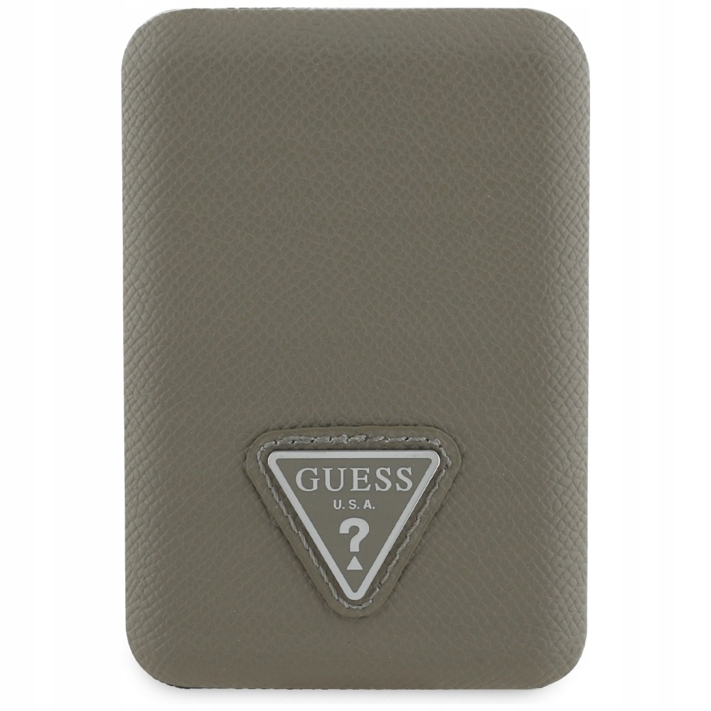 Powerbank Guess Grained Triangle 5000mAh 15W do MagSafe, szybkie ładowanie