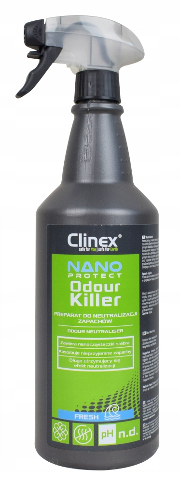 

Clinex Nano Odour Killer 1L usuwa przykre zapachy