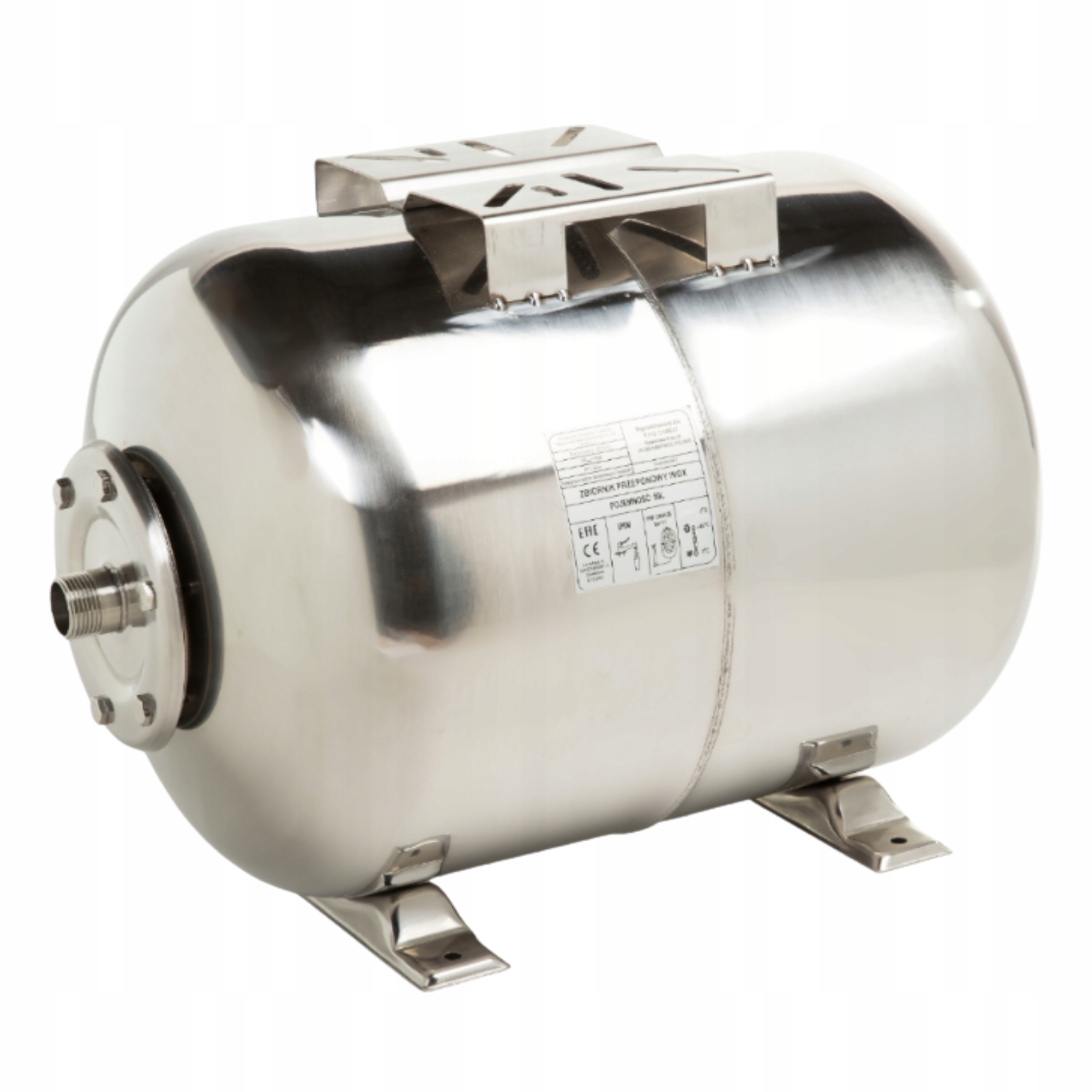 Zbiornik Baniak Hydrofor Przeponowy Hydroforowy 100L Inox Solidny Mocny Ibo