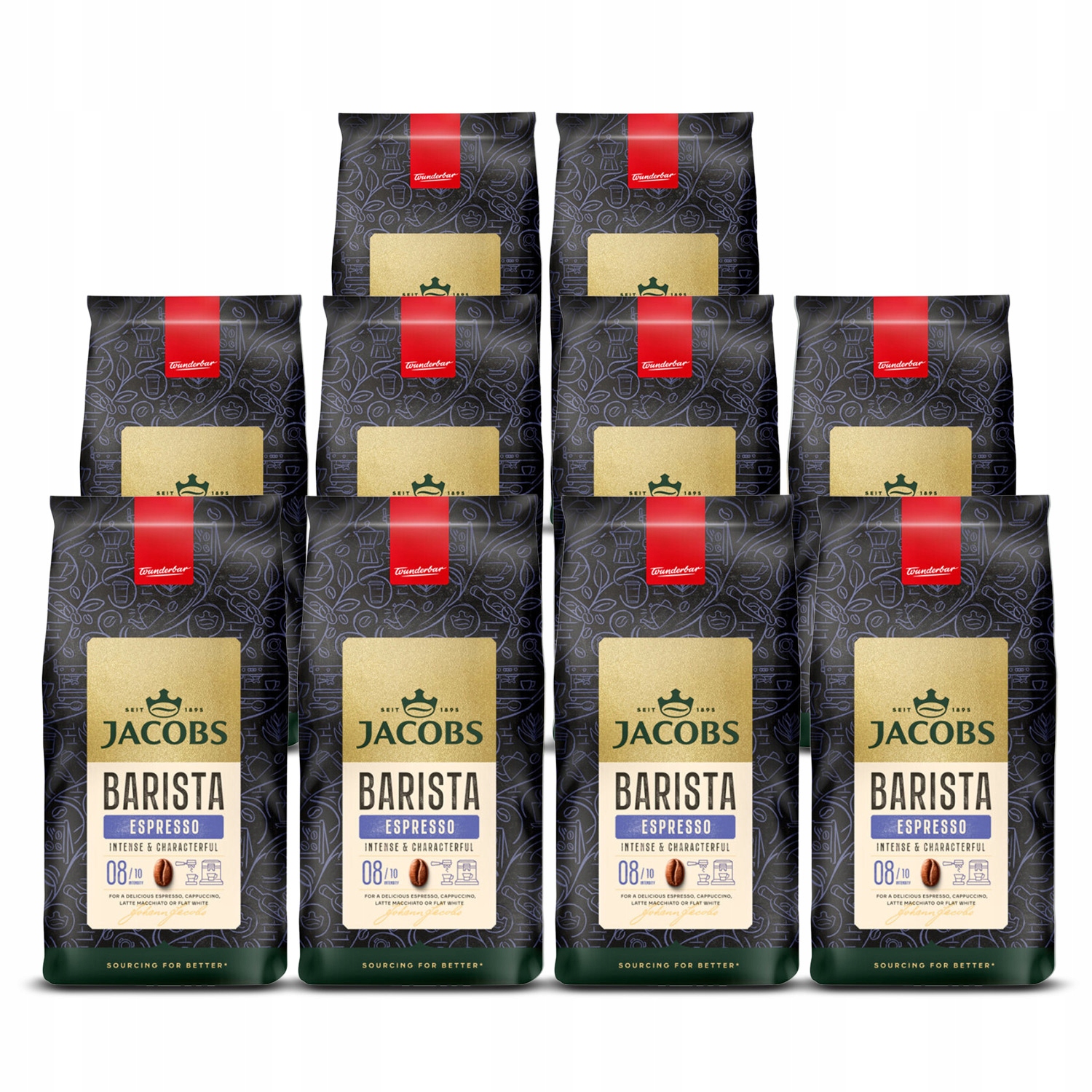 Kawa ziarnista Jacobs Barista Espresso 10x 1kg