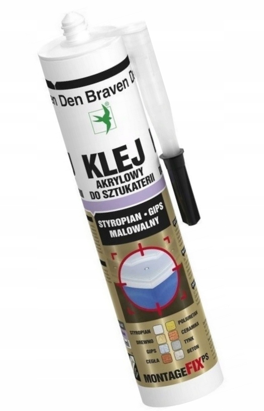 

Den Braven Klej Akrylowy do Sztukaterii 300ml