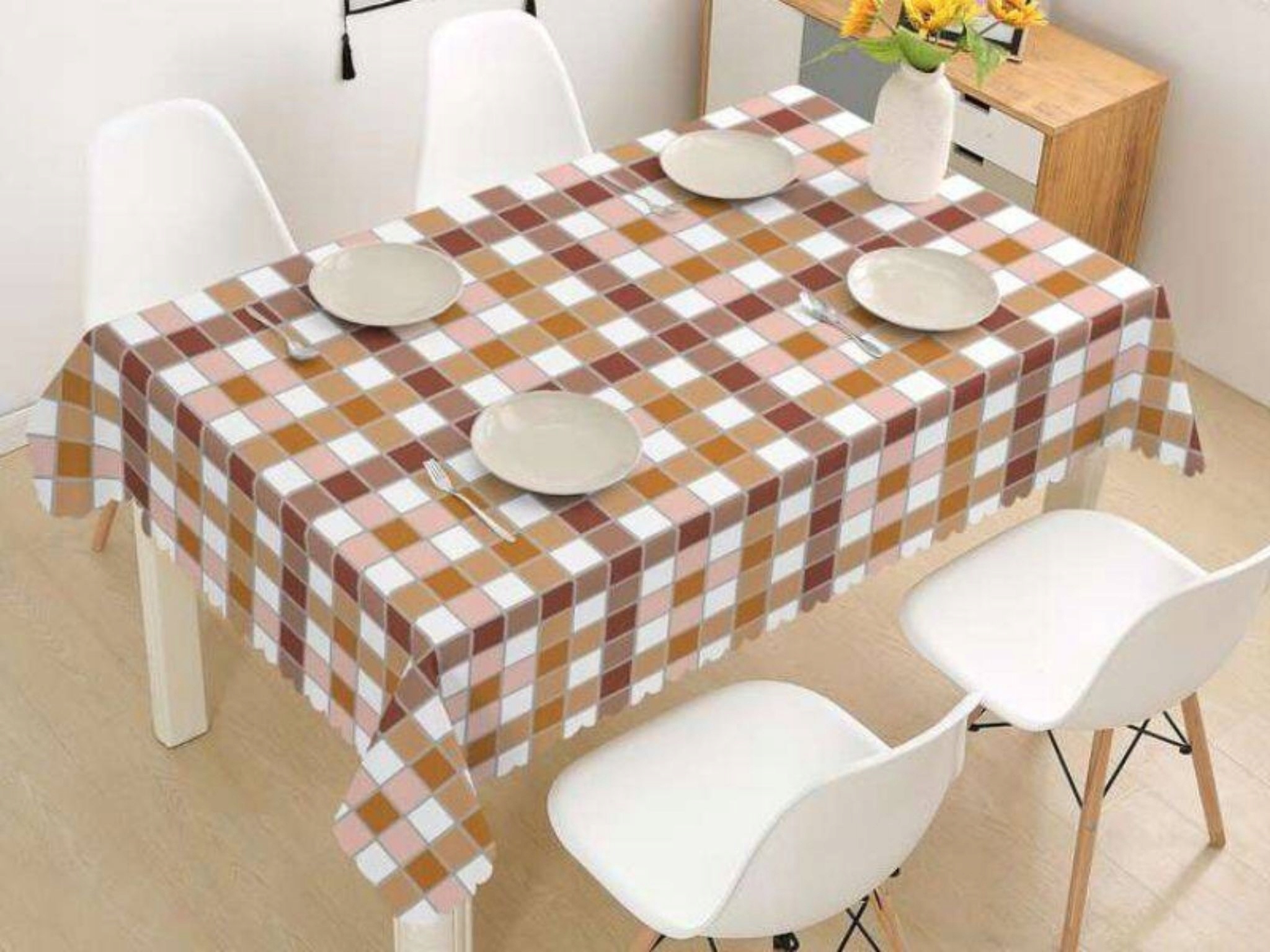 OBRUS CERATA NA STÓŁ PLAMOODPORNA OGRODOWA DEKORACYJNA BALKON NA METRY 140 Typ obrus