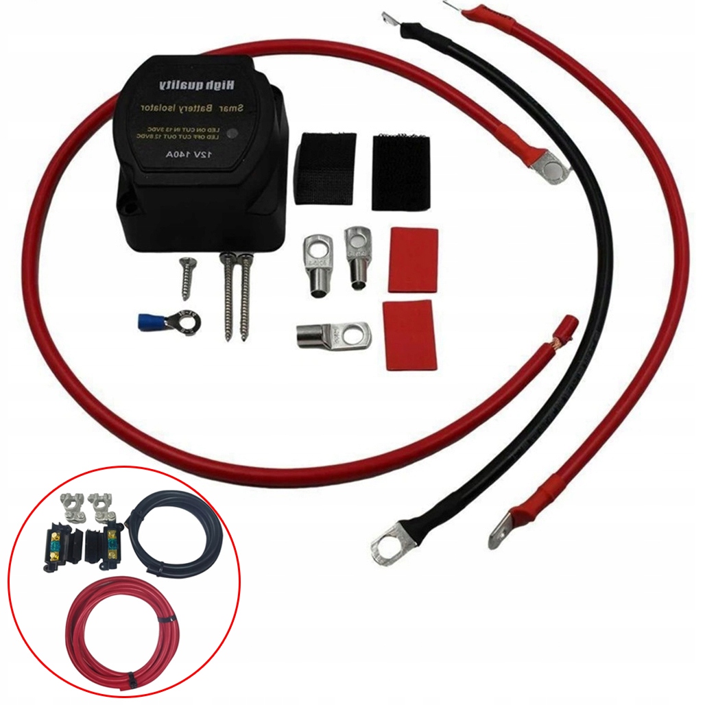 Napěťový Relé 160A 12V Univerzální Pro Obytné Vozy A Lodě, Závit M6