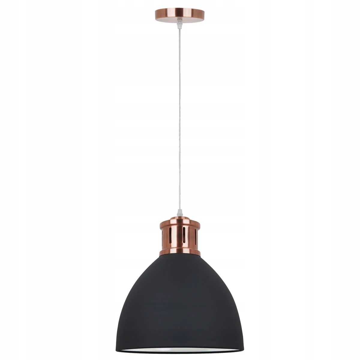 Závěsná lampa Italux Lola Led industriální černá