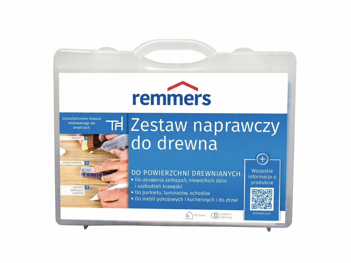

Remmers Zestaw naprawczy do drewna, paneli, mebli