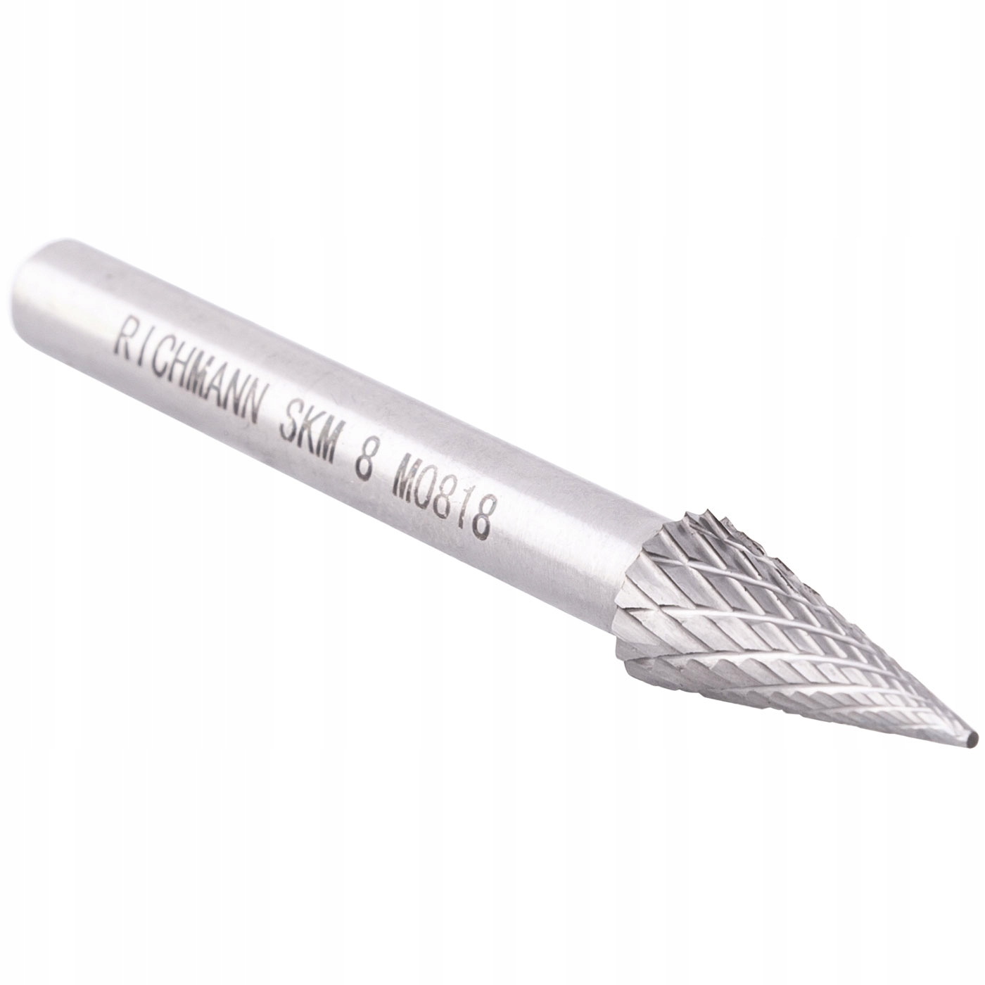 FREZ TRZPIENIOWY OBROTOWY DO METALU SKM STOŻEK OSTRY 10x20MM TRZPIEŃ 6MM Marka RICHMANN