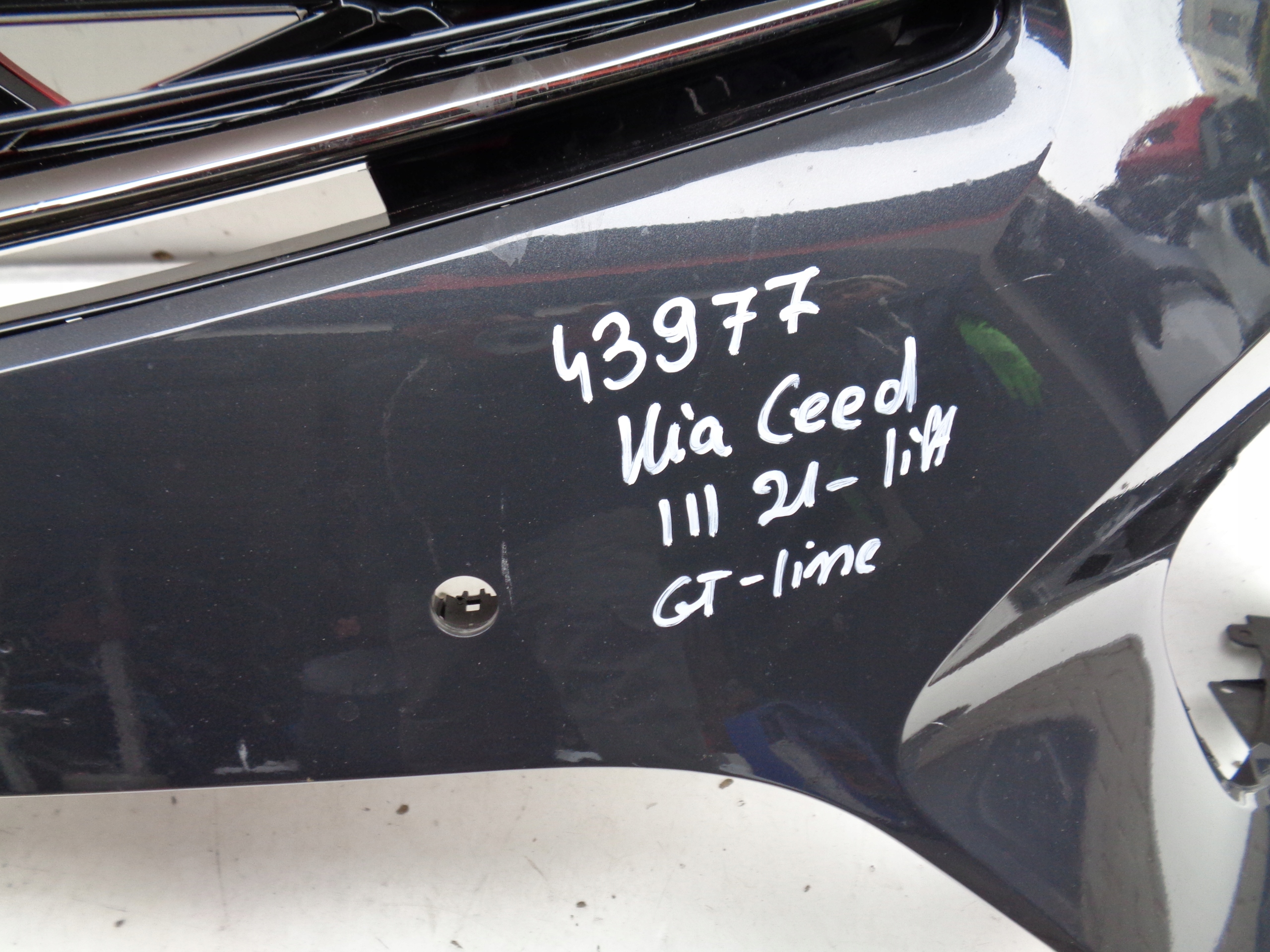 front bumper KIA CEED III 21- LIFT GT-LINE NR 43977