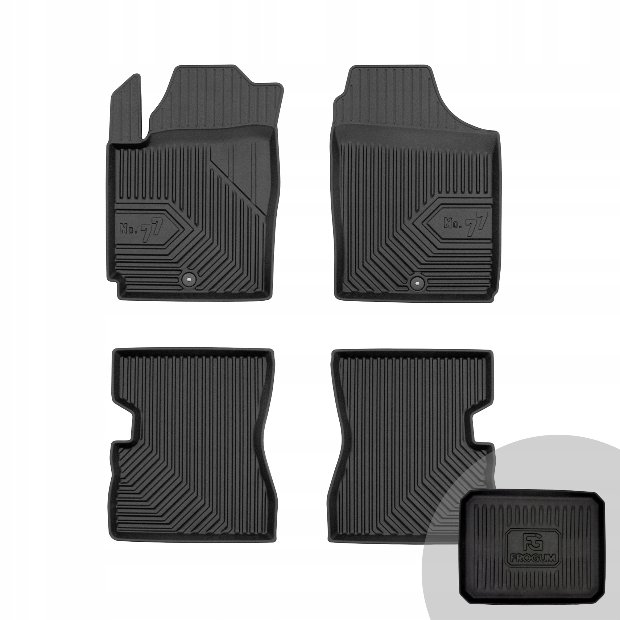 Frogum Koberce do auta pro Kia Picanto I 2003-2011