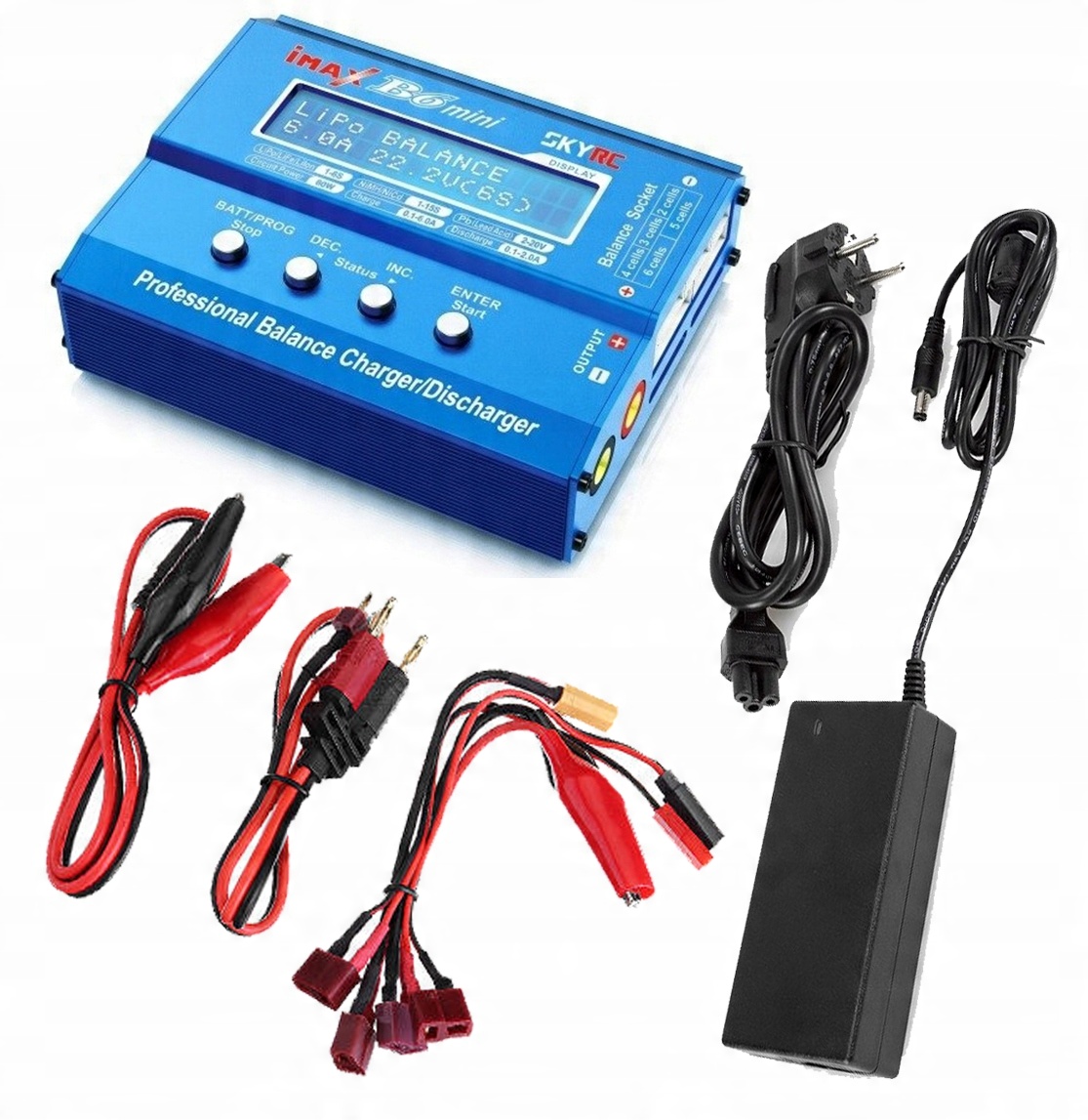 

Ładowarka SkyRC iMax B6 Mini LiPo NiMH Zasilacz