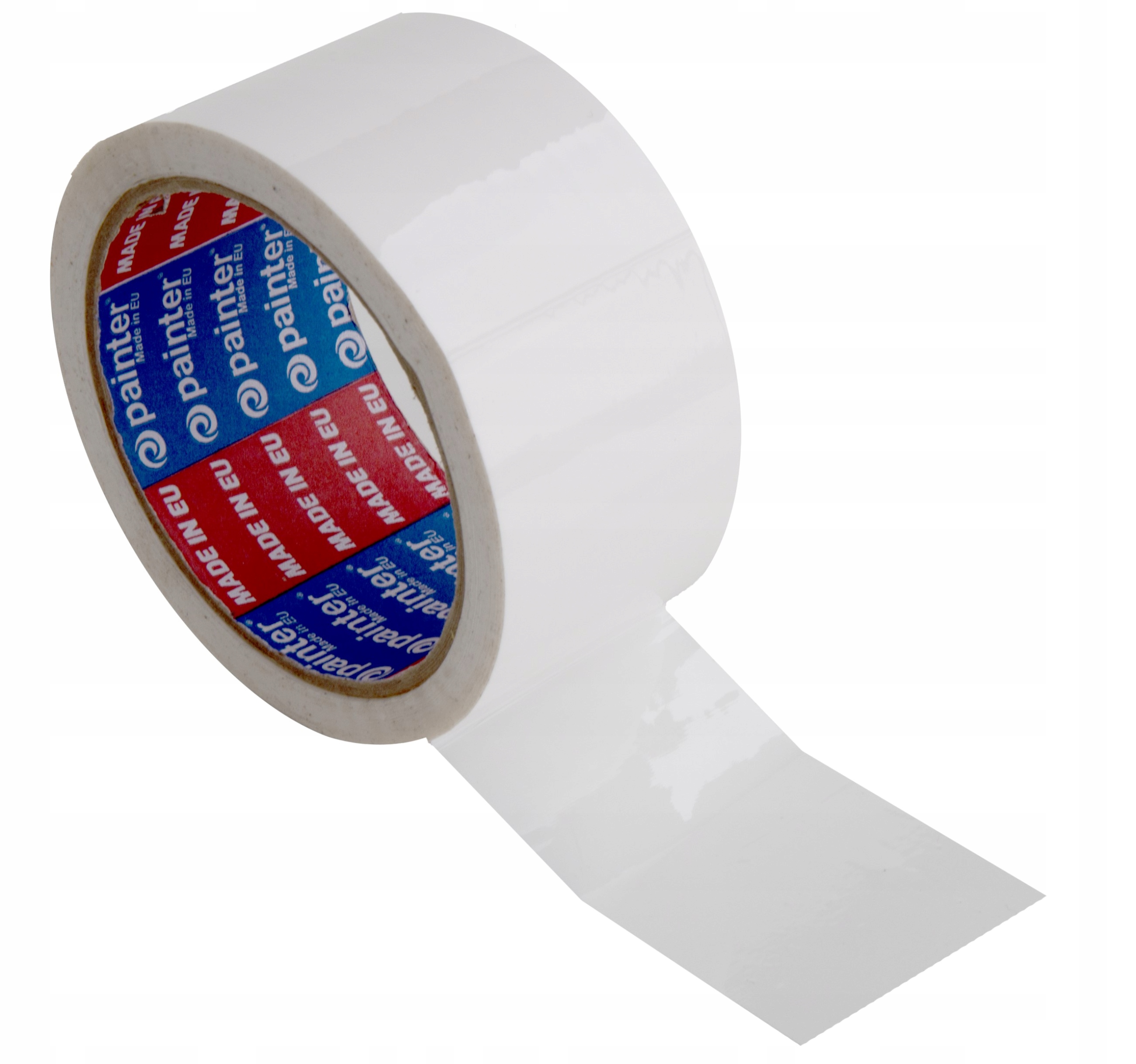 

Taśma Pakowa Biała 48MM 66 Klejenia Paczek Karton