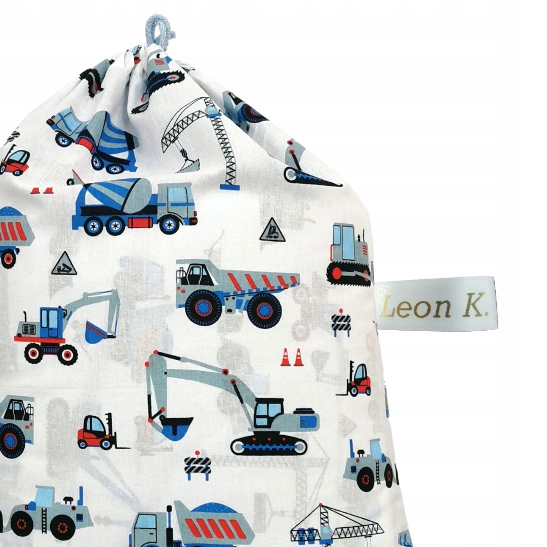 Zestaw przedszkolaka kocyk i poduszka z workiem i imieniem Maszyny Kod producenta ZPKPWI135K