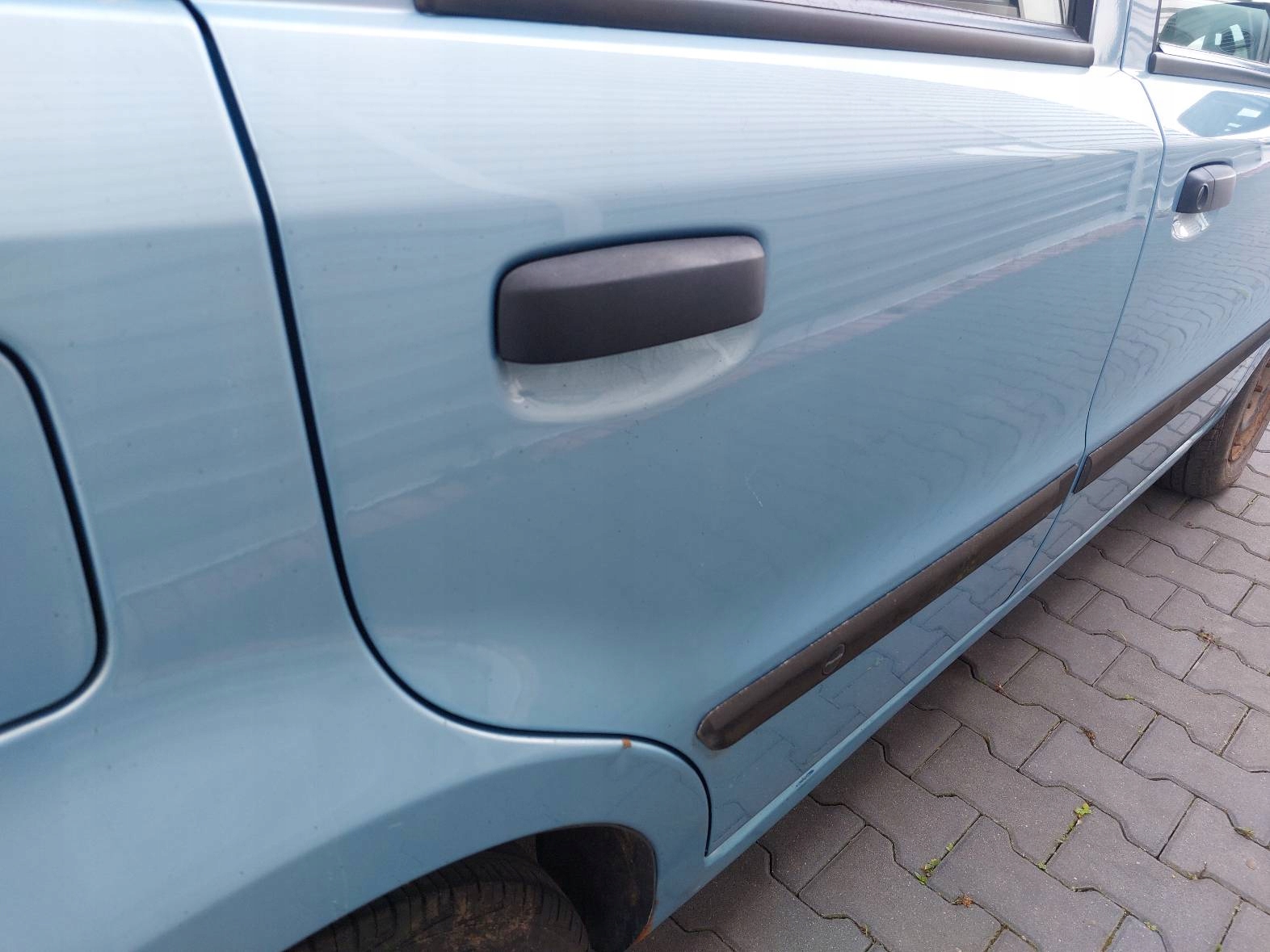 door complete right rear part FIAT PANDA II