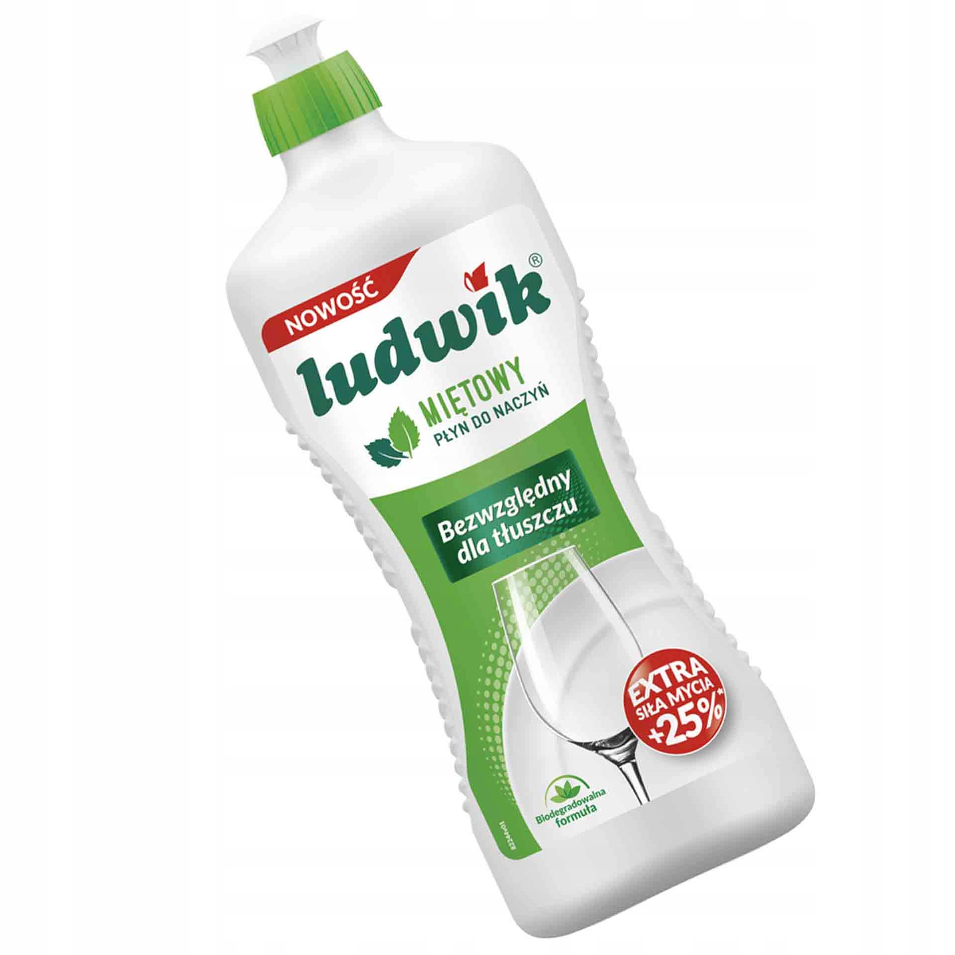 

Ludwik Płyn Do Naczyń 900 g Mięta