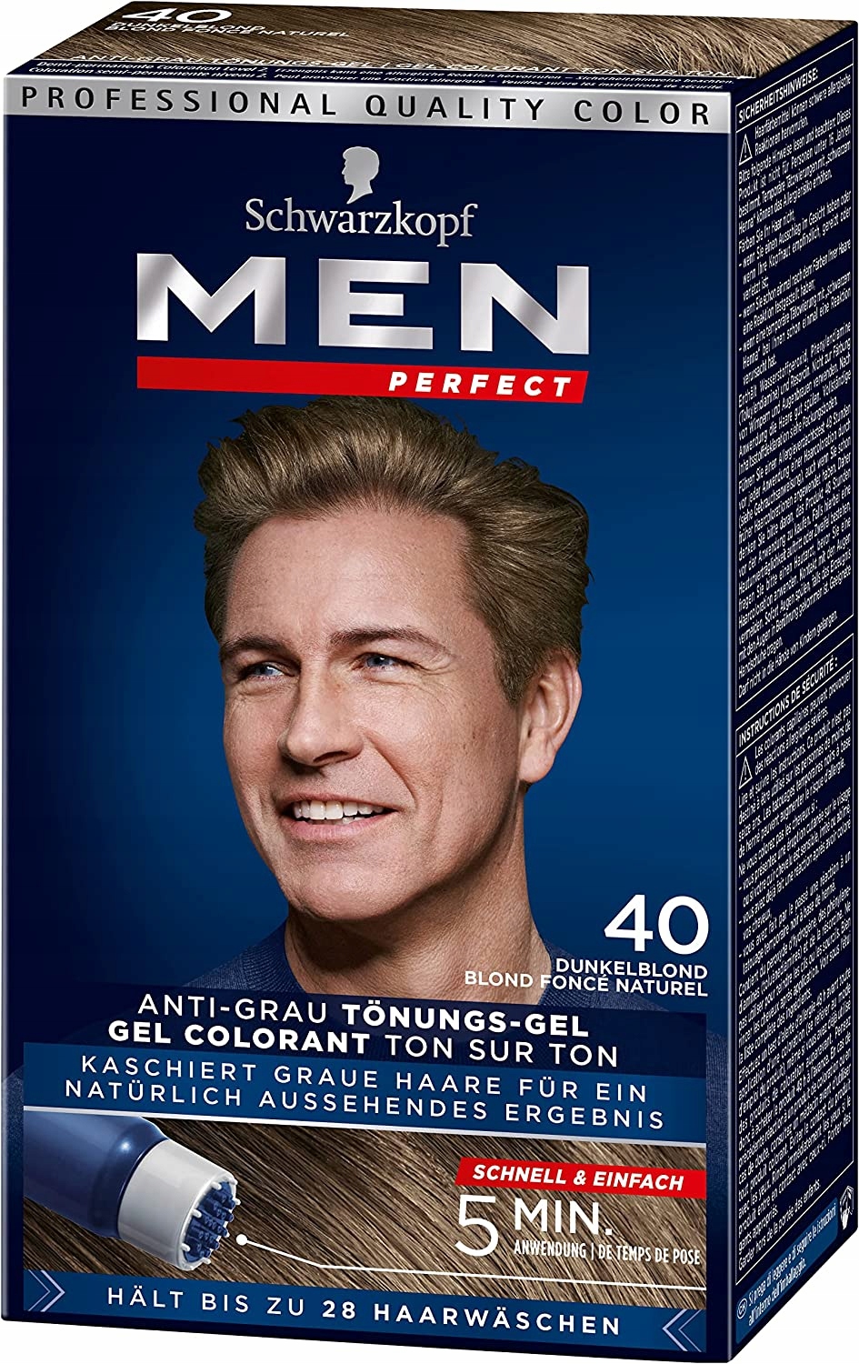 

Schwarzkopf Men Perfect 40 Odsiwiacz Ciemny Blond