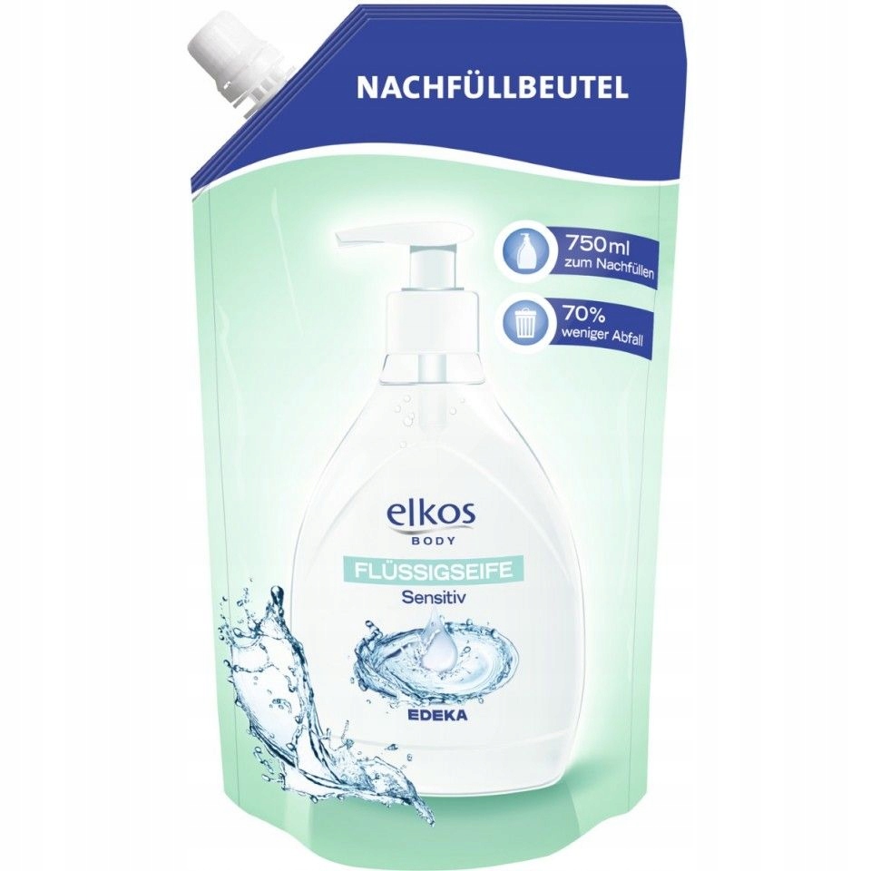 

Elkos Mydło w Płynie Sensitiv Zapas 750ml De