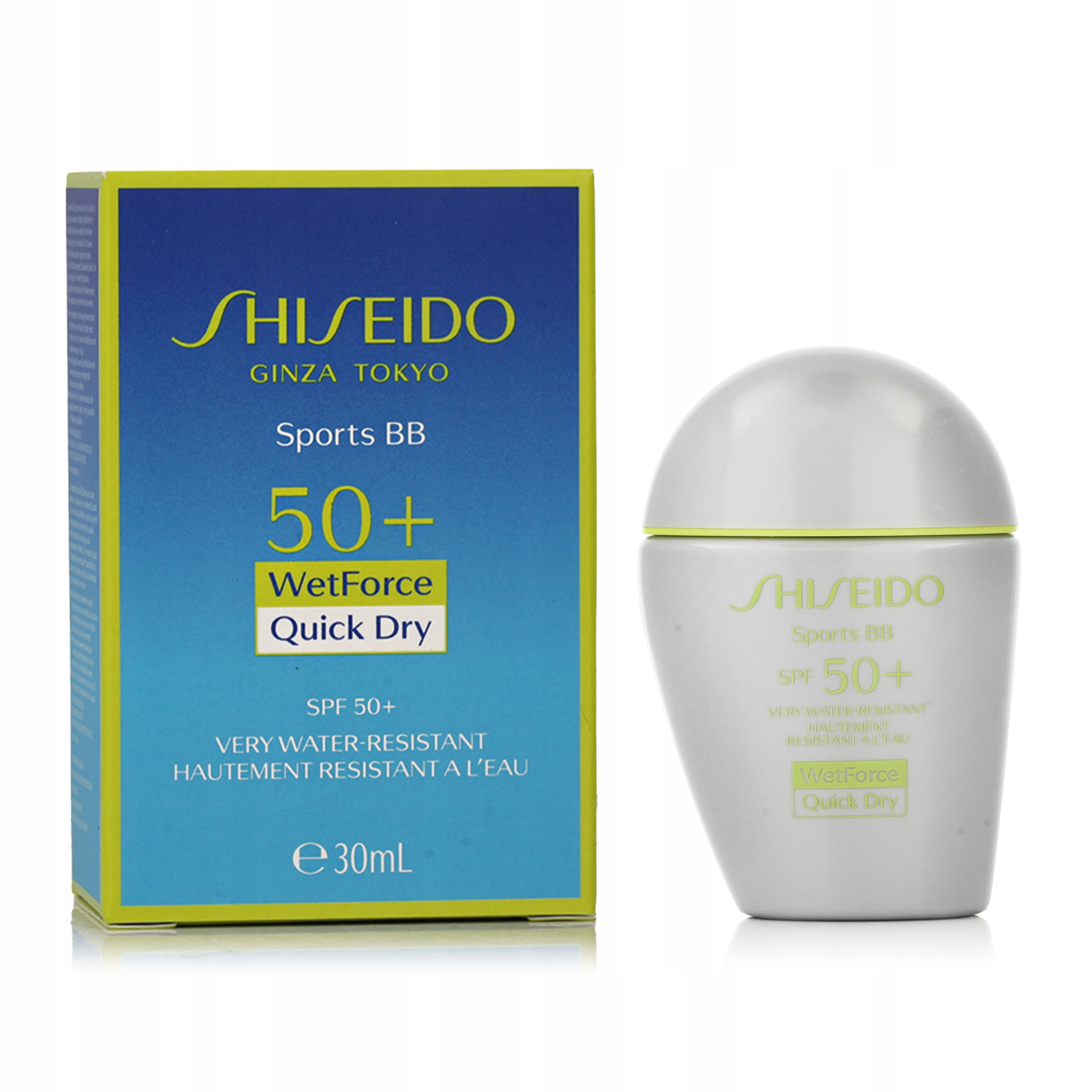 Shiseido WetForce Quick Dry Sports Bb Spf 50+ (Medium) 30 ml