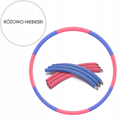 HULA HOP KOŁO ODCHUDZAJĄCE SKŁADANE MASAŻ PIANKA Rodzaj inne