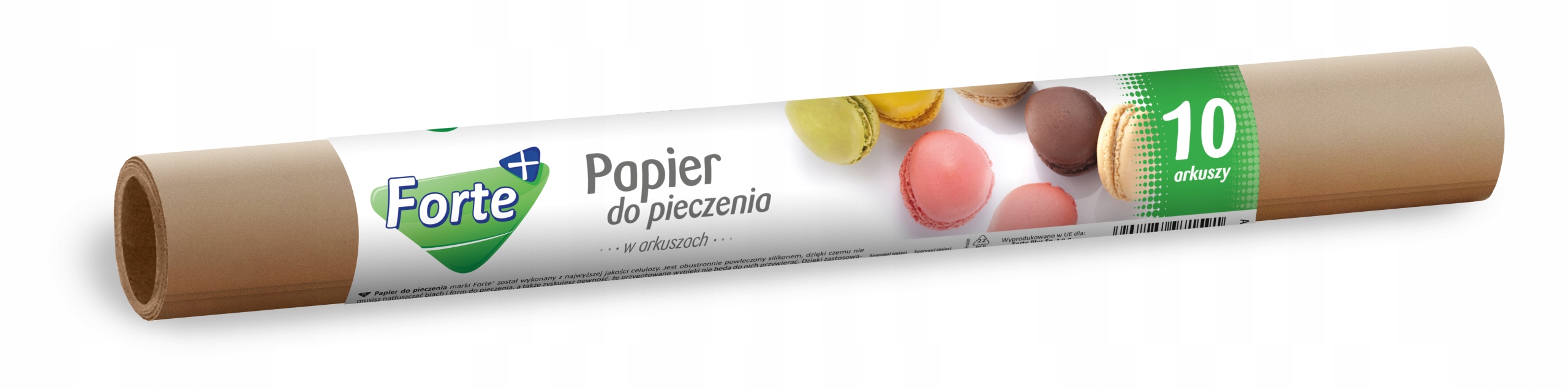 PAPIER DO PIECZENIA 3 X 10 M FORTE SILIKONOWANY Marka Forte
